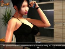 Naughty Asian girlfriend plays dirty in fun sex game